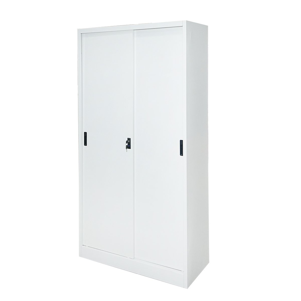 Dulap metalic cu 2 usi culisante securizate si 4 polite 1900x900x400mm